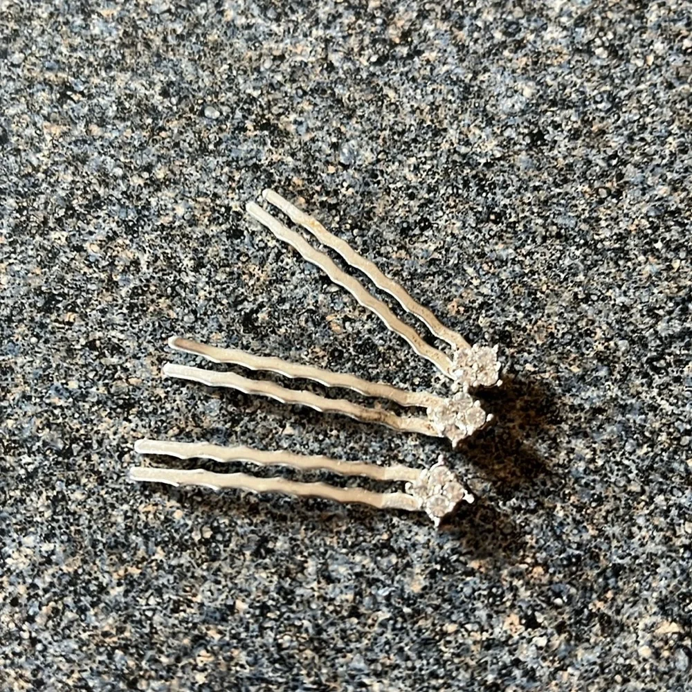 Rhinestone hair pins jewelry